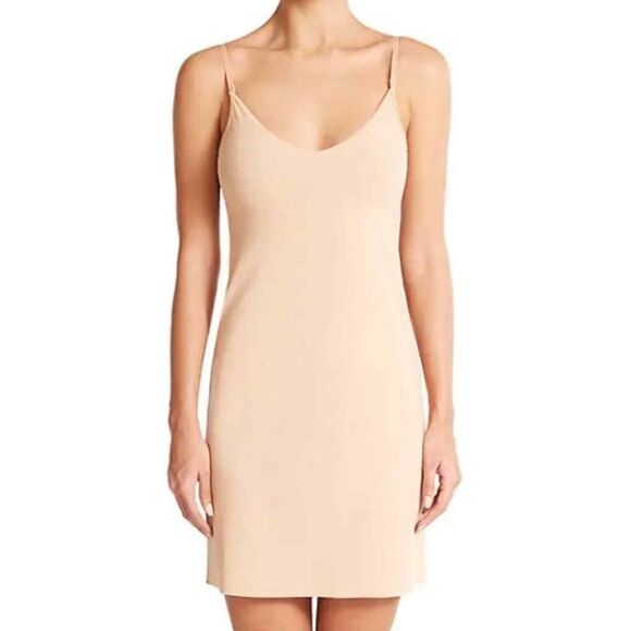New Commando Women's Fitted Slip True Nude Size S/ M (F-15) - Picture 1 of 4